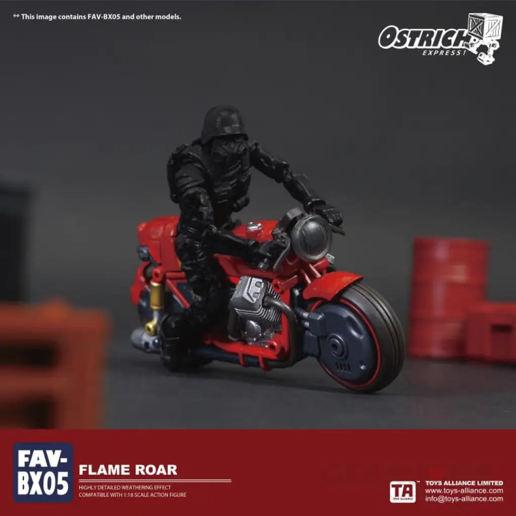 Ostrich Express Fav-Bx05 Flame Roar