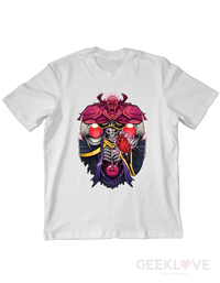 Overlord Ainz Premium Graphic Tee Xs / White Apparel