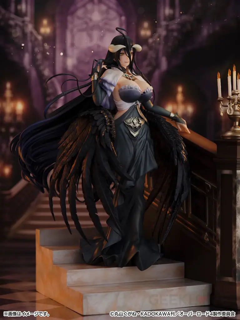 Overlord - Albedo Jet Black Dress Ver. Scale Figure