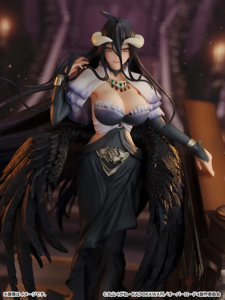 Overlord - Albedo Jet Black Dress Ver. Scale Figure