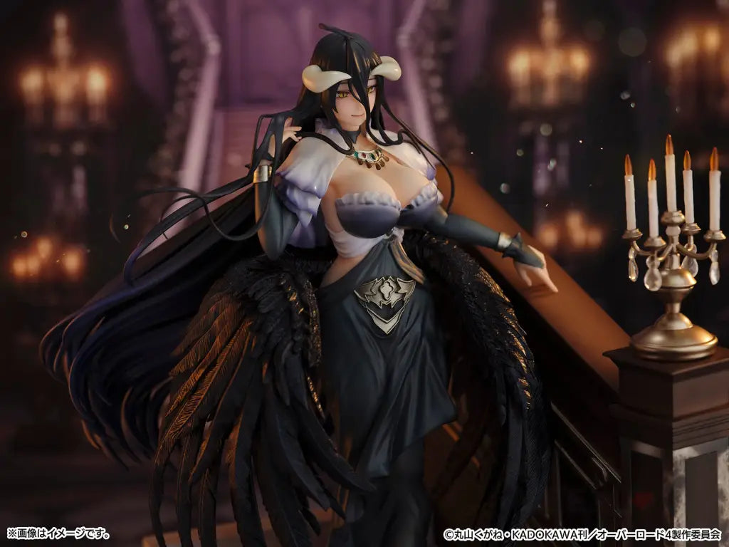 Overlord - Albedo Jet Black Dress Ver. Scale Figure