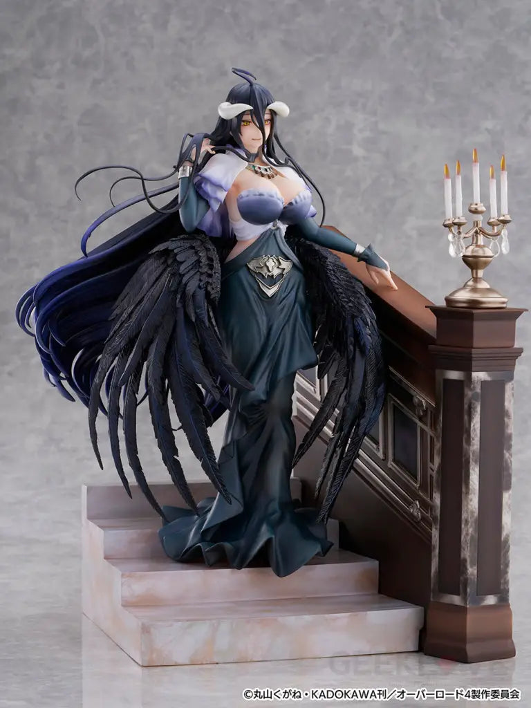 Overlord - Albedo Jet Black Dress Ver. Scale Figure