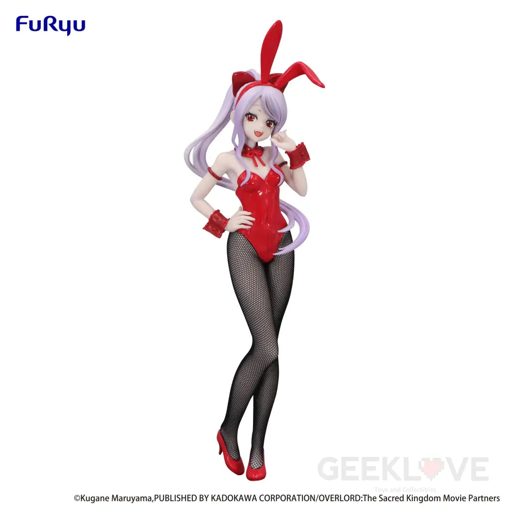 Overlord Bicute Bunnies Figure Shalltear Red Color Ver. Prize