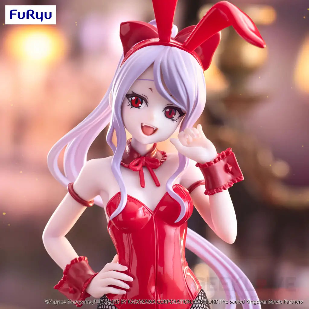 Overlord Bicute Bunnies Figure Shalltear Red Color Ver. Prize