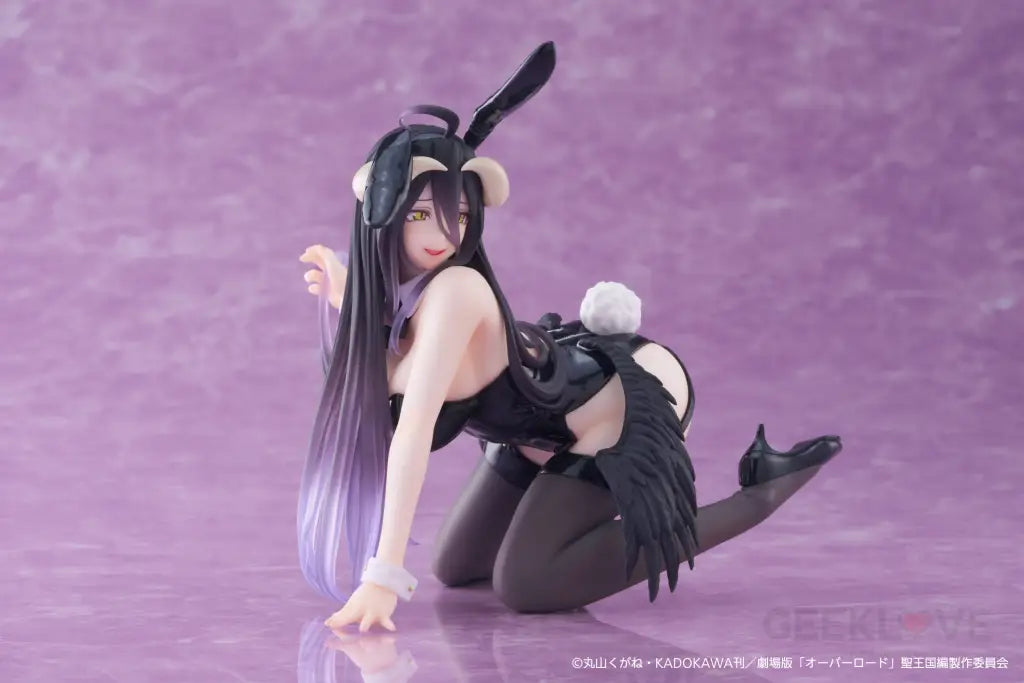 Overlord Desktop Cute Figure Albedo (Bunny Ver.) Prize