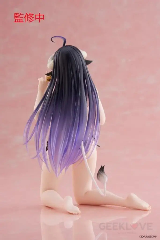 Overlord Desktop Cute Figure - Albedo (Cow-Print Swimsuit Ver.) Prize