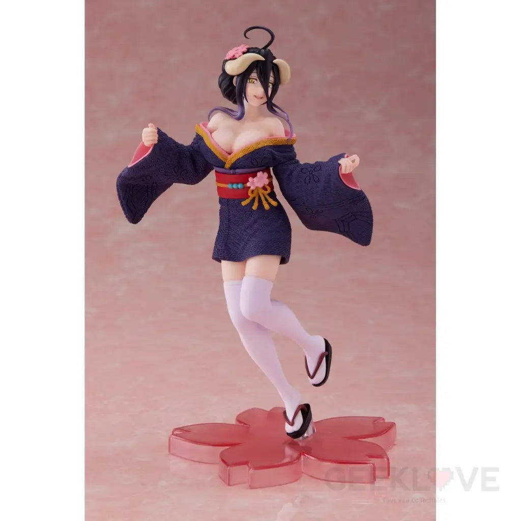 Overlord Iv Coreful Figure - Albedo Sakura Kimono Ver. Preorder