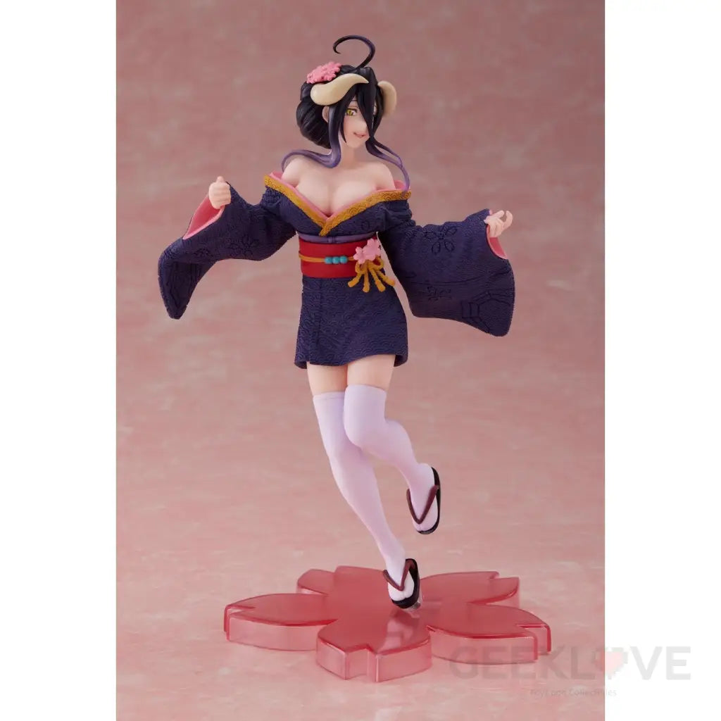 Overlord Iv Coreful Figure - Albedo Sakura Kimono Ver. Preorder