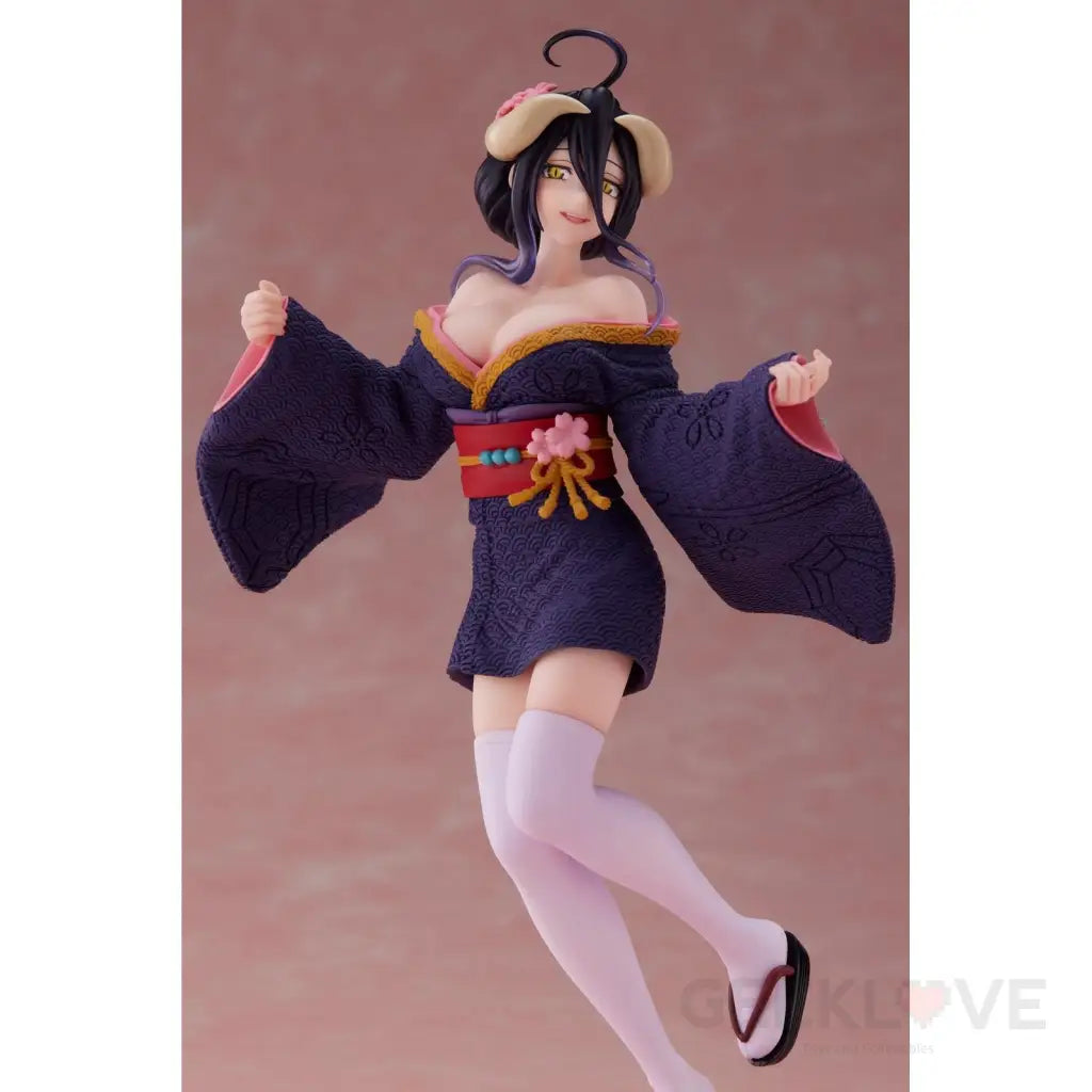 Overlord Iv Coreful Figure - Albedo Sakura Kimono Ver. Preorder