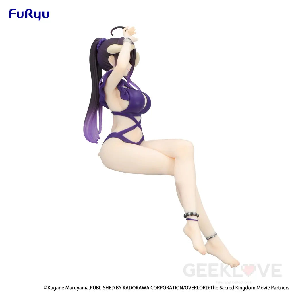 OVERLORD Noodle Stopper Figure Albedo Swimsuit Dark Purple Color ver. Prize Figure