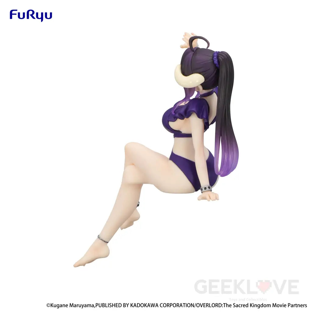 OVERLORD Noodle Stopper Figure Albedo Swimsuit Dark Purple Color ver. Prize Figure