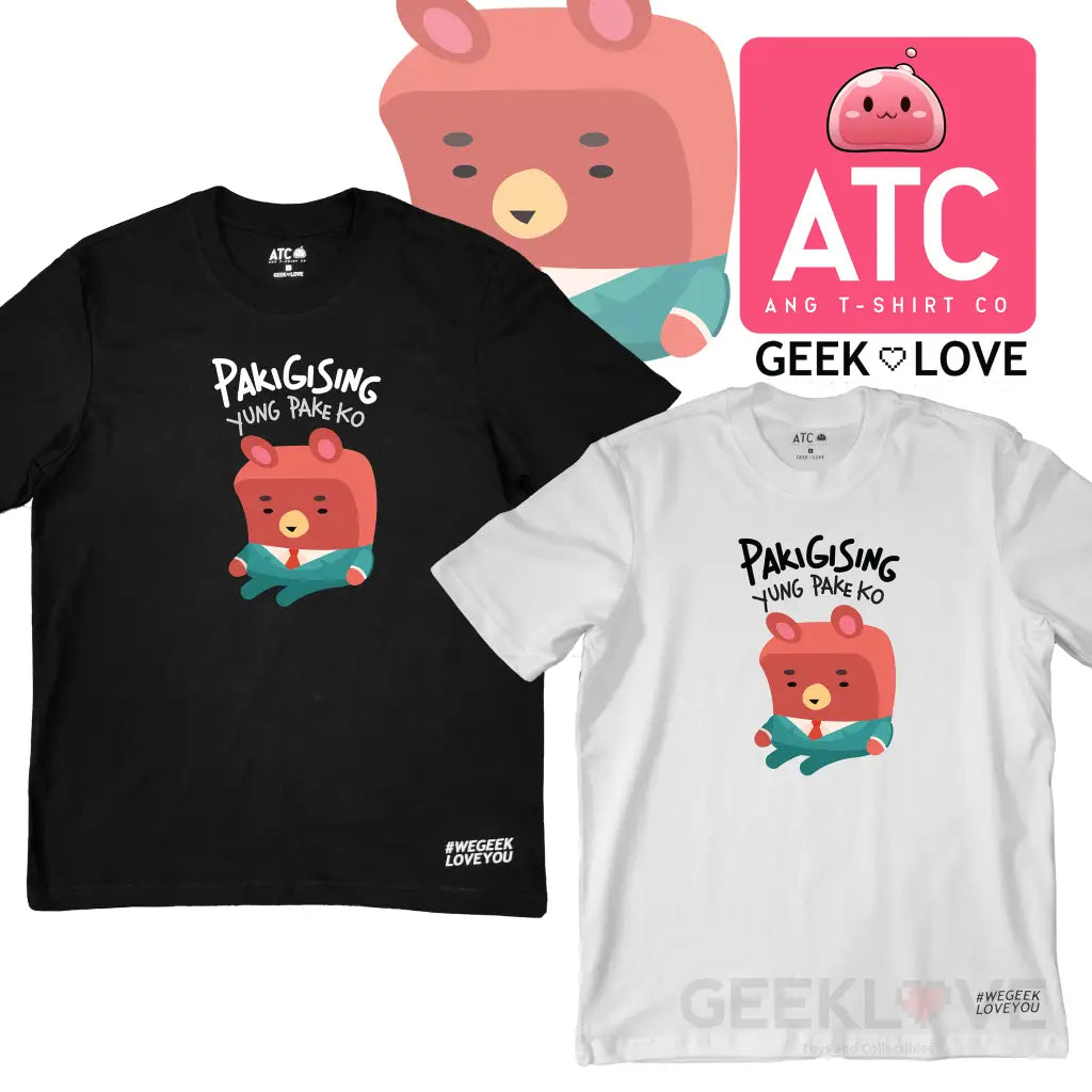 Pakigising Coffee Bear Premium Geek Tee Apparel