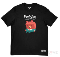 Pakigising Coffee Bear Premium Geek Tee Xs / Black Apparel