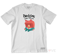 Pakigising Coffee Bear Premium Geek Tee Xs / White Apparel