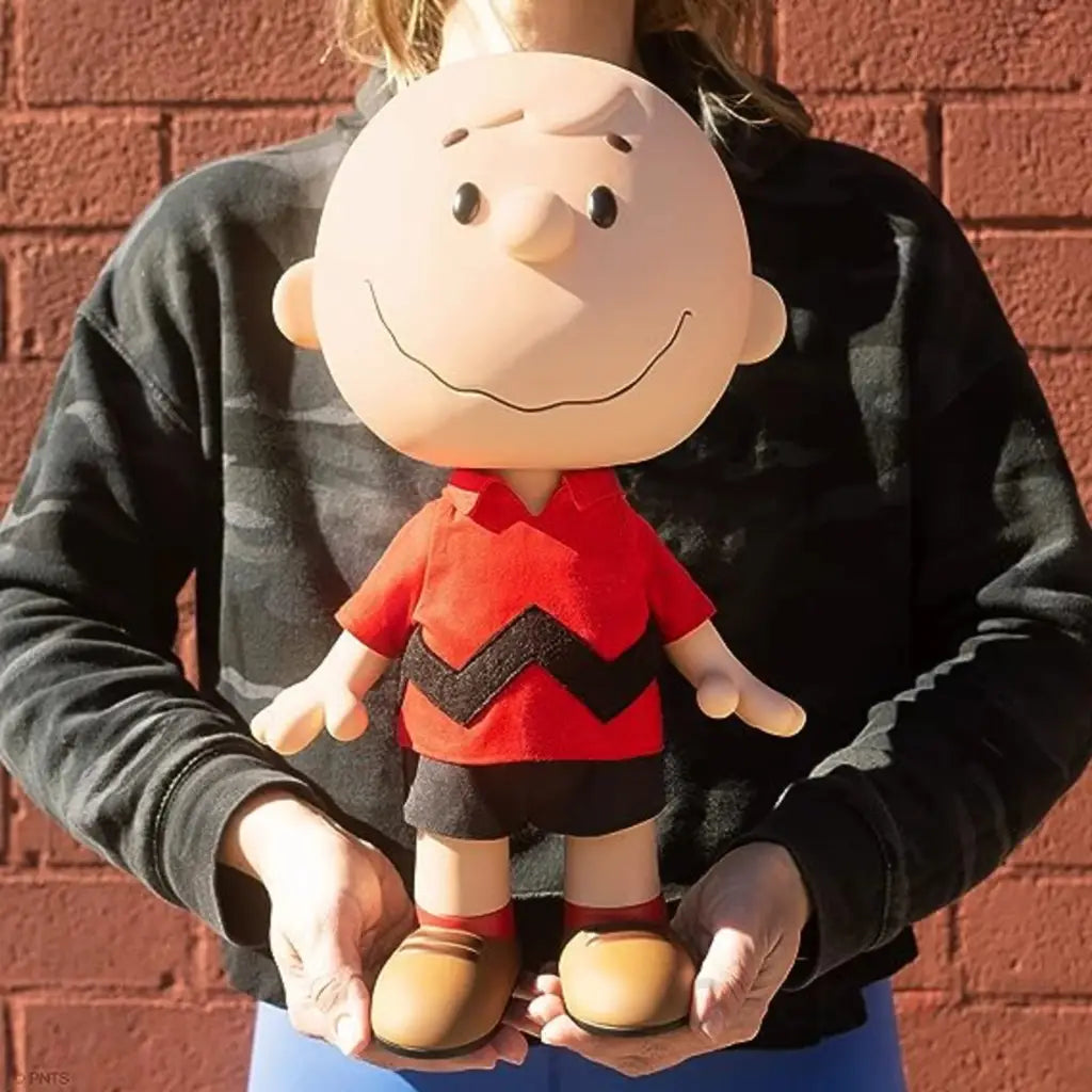 Peanuts Supersize - Charlie Brown (Red Shirt) Designer/Art Toy