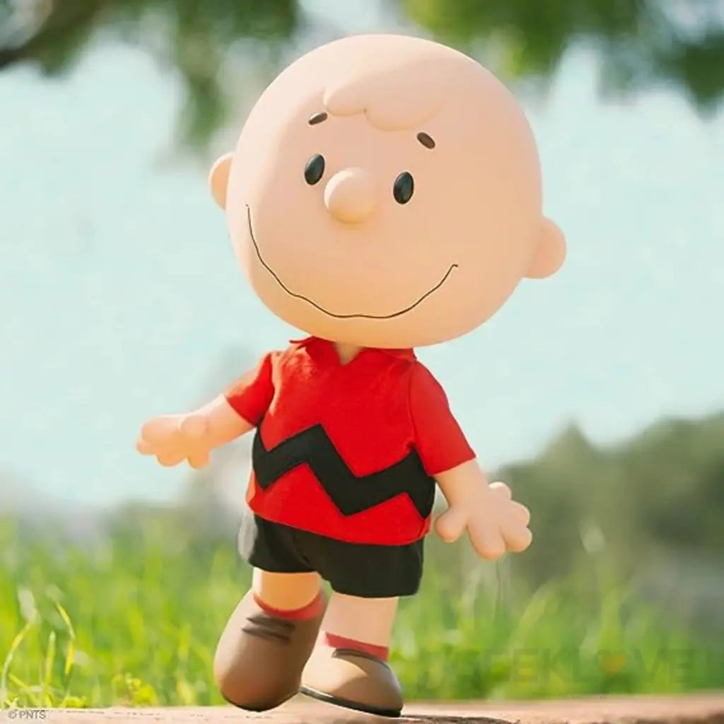 Peanuts Supersize - Charlie Brown (Red Shirt) Designer/Art Toy