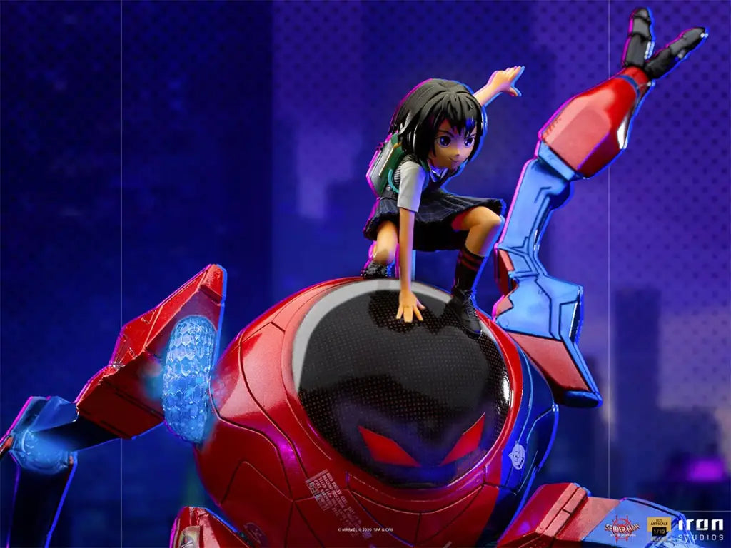 Spider-Man: Into The Spider-Verse Battle Diorama Series Peni Parker & Sp//Dr 1/10 Art Scale Statue