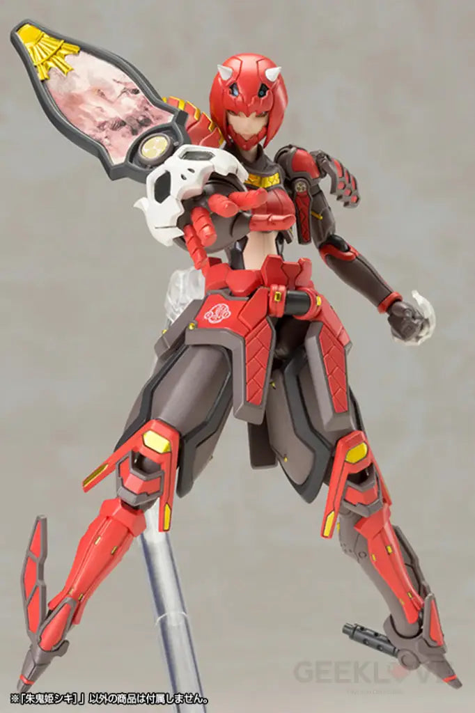 Phantasy Star Online 2 Vermillion Guardian Shiki Model Kit (Reissue) Hexa Gear