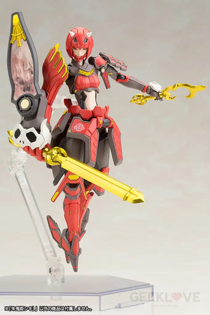 Phantasy Star Online 2 Vermillion Guardian Shiki Model Kit (Reissue) Hexa Gear