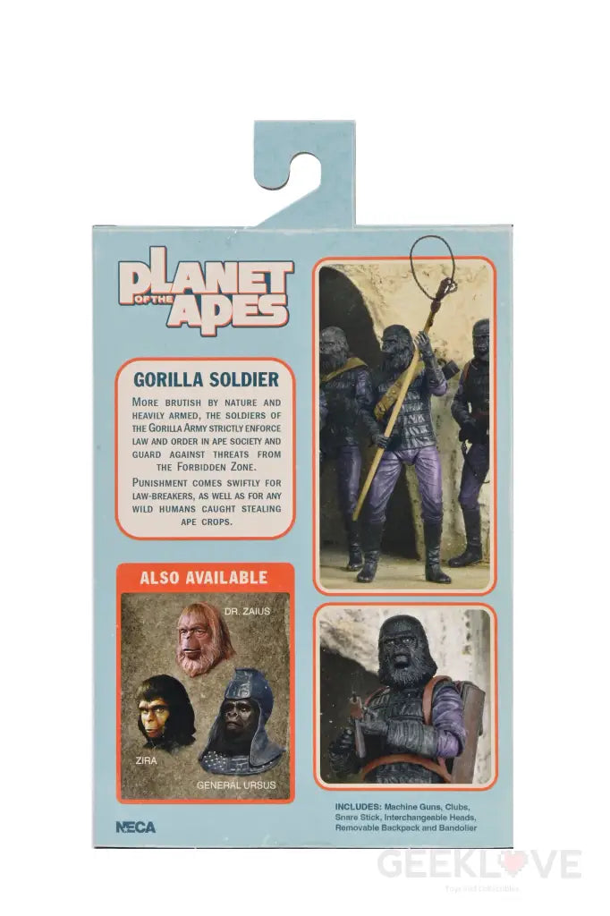 Planet of the Apes 7in Ultimate Gorilla Soldier Action figure