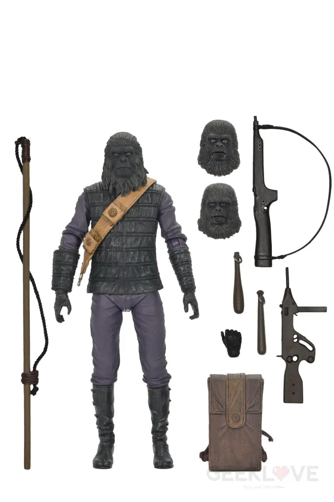 Planet of the Apes 7in Ultimate Gorilla Soldier Action figure