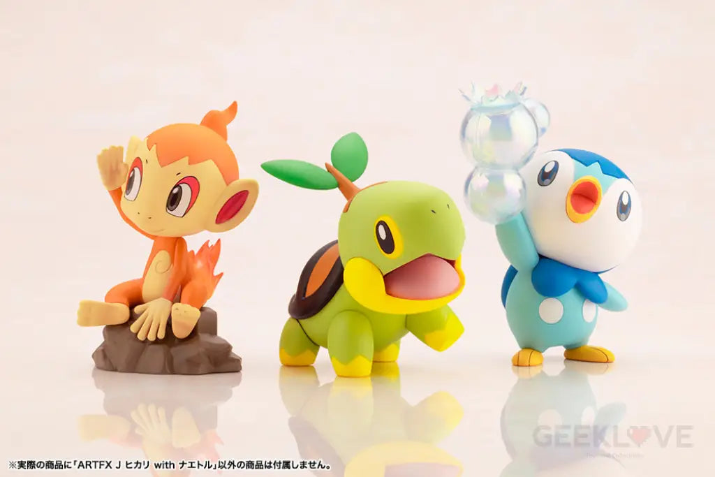 Pokémon Dawn With Turtwig Artfx J Statue