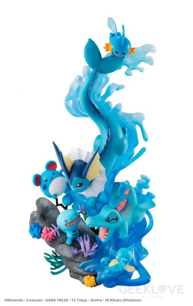 Pokemon G.E.M.EX Water Type/Dive to Blue - GeekLoveph