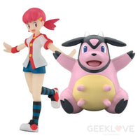 Pokemon Scale World Johto Region Whitney & Miltank W/O Gum Pre Order Price Statue