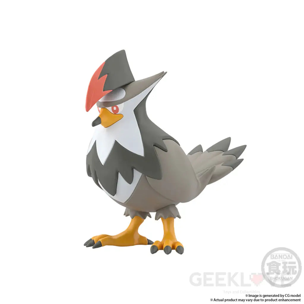 Pokemon Scale World Sinnoh Region Barry & Grotle & Staraptor - GeekLoveph