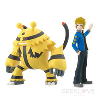 Pokemon Scale World Sinnoh Region Volkner & Electivire - GeekLoveph