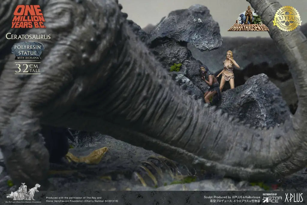Polyresin Series - Ceratosaurus (One Million Years B.C.) - GeekLoveph