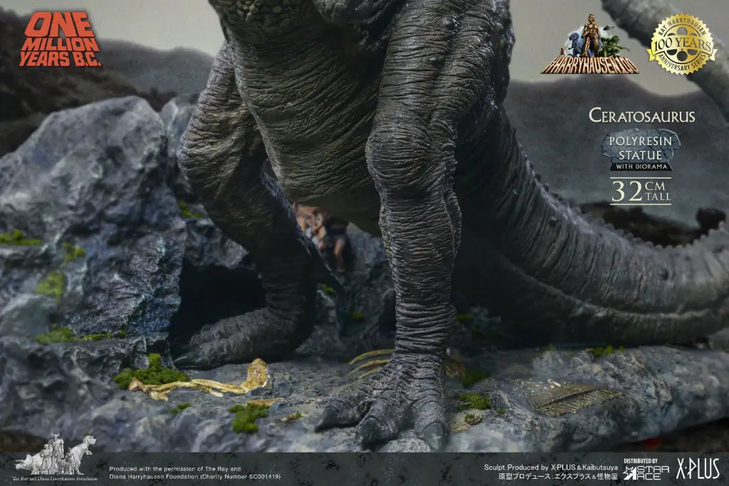 Polyresin Series - Ceratosaurus (One Million Years B.C.) - GeekLoveph
