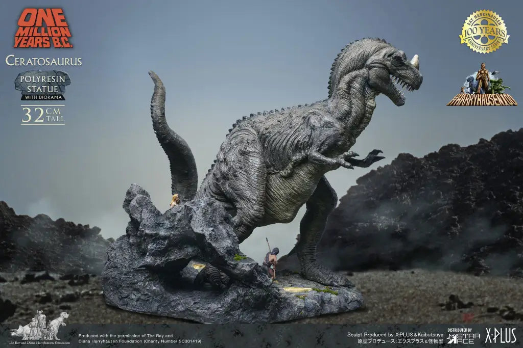 Polyresin Series - Ceratosaurus (One Million Years B.C.) - GeekLoveph