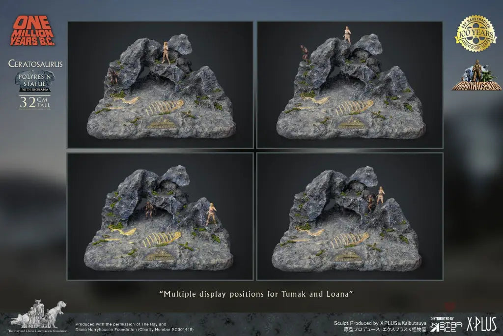 Polyresin Series - Ceratosaurus (One Million Years B.C.) - GeekLoveph