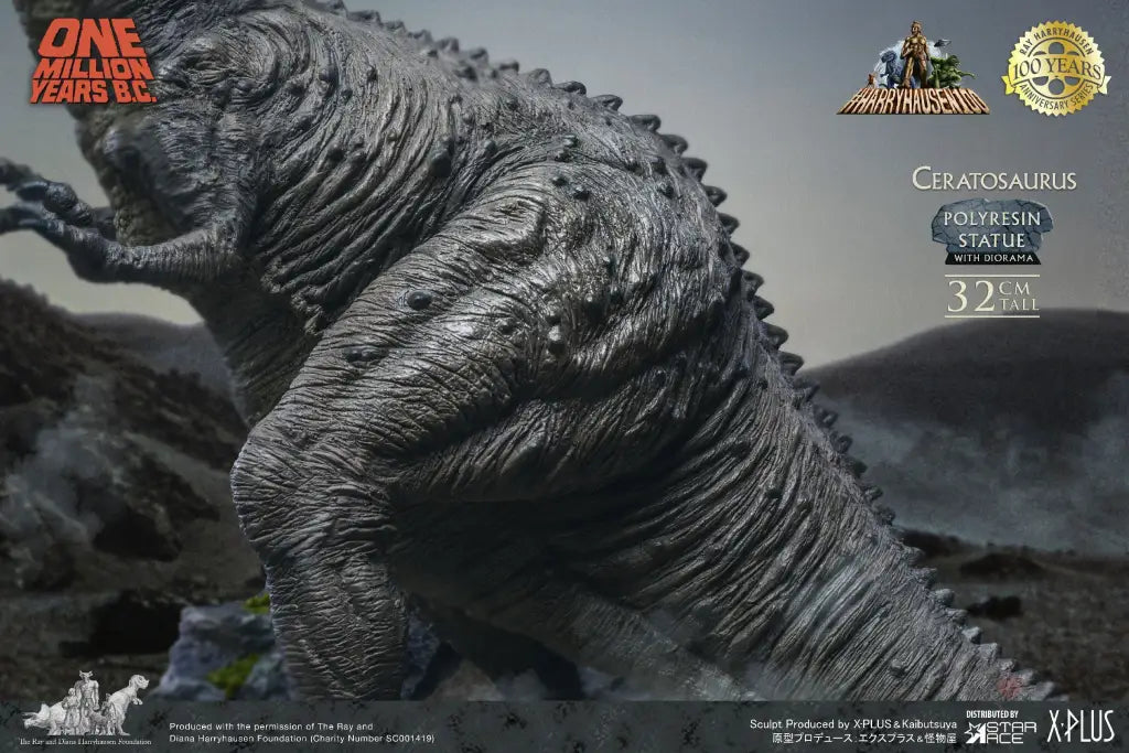 Polyresin Series - Ceratosaurus (One Million Years B.C.) - GeekLoveph
