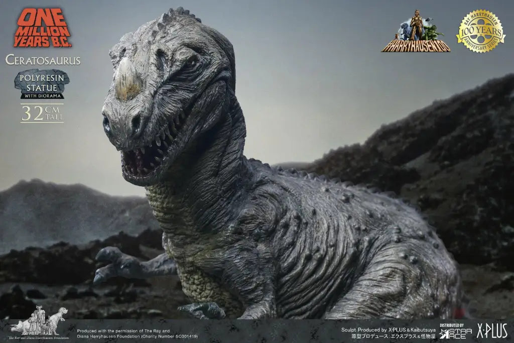 Polyresin Series - Ceratosaurus (One Million Years B.C.) - GeekLoveph