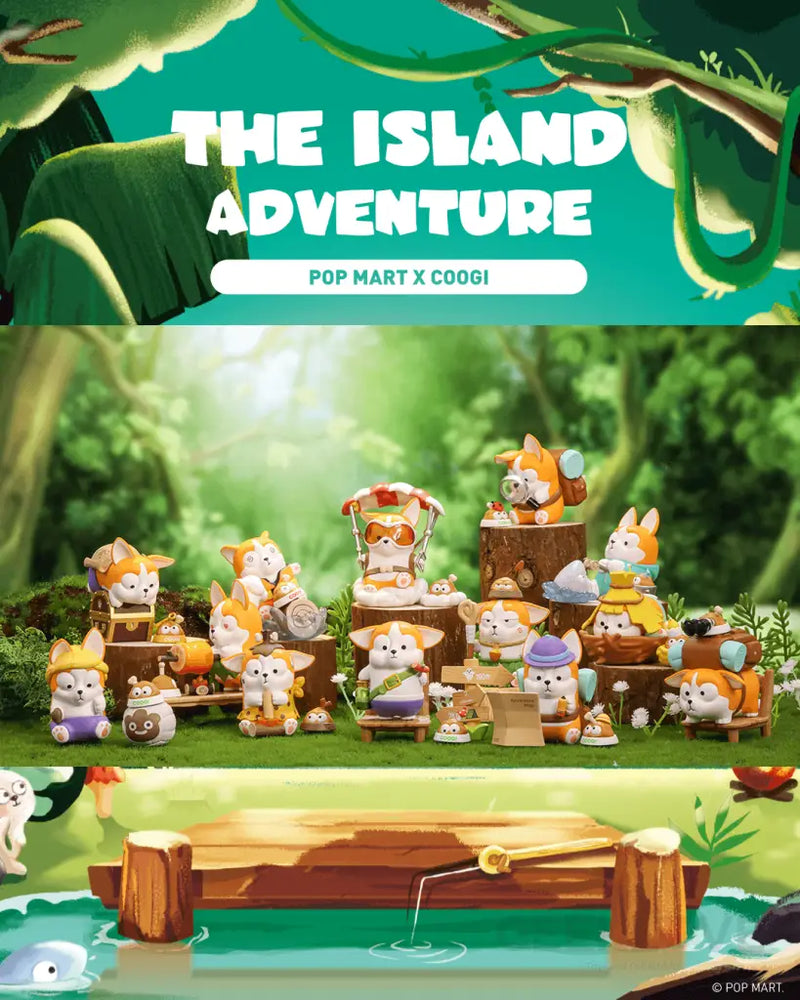 Pop Mart! Coogi & Foody The Island Adventure Series