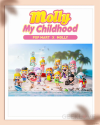 Pop Mart - Molly My Childhood Series (Set of 6) - GeekLoveph