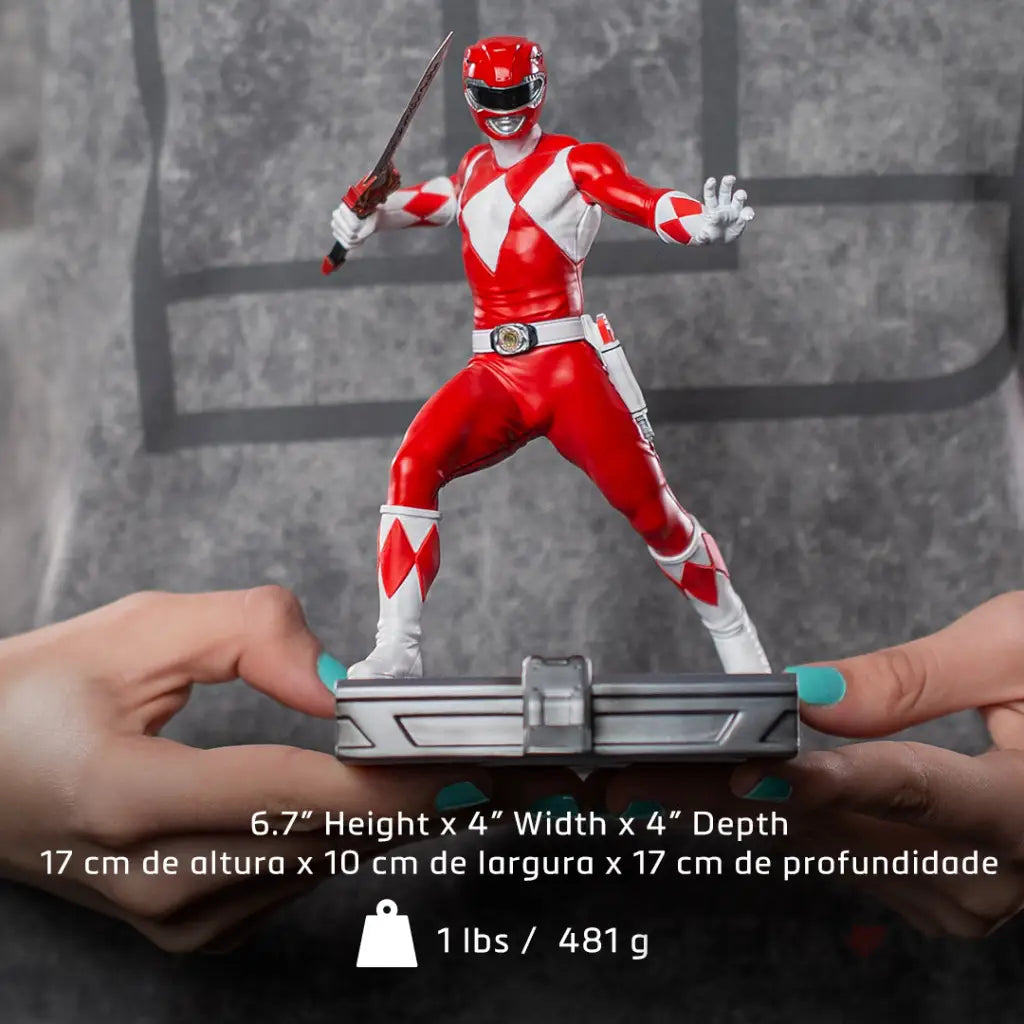Power Rangers BDS Red Ranger 1/10 Art Scale Statue - GeekLoveph