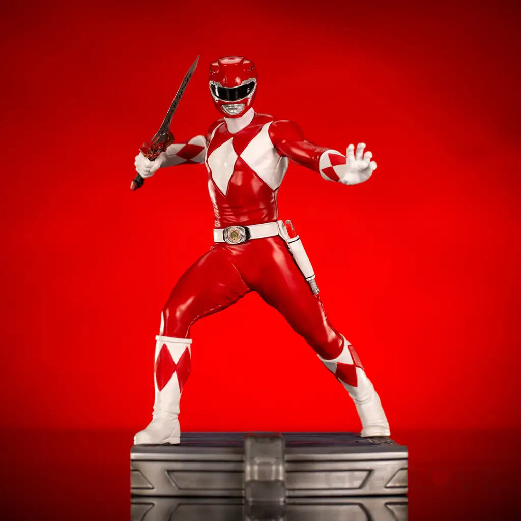 Power Rangers BDS Red Ranger 1/10 Art Scale Statue - GeekLoveph