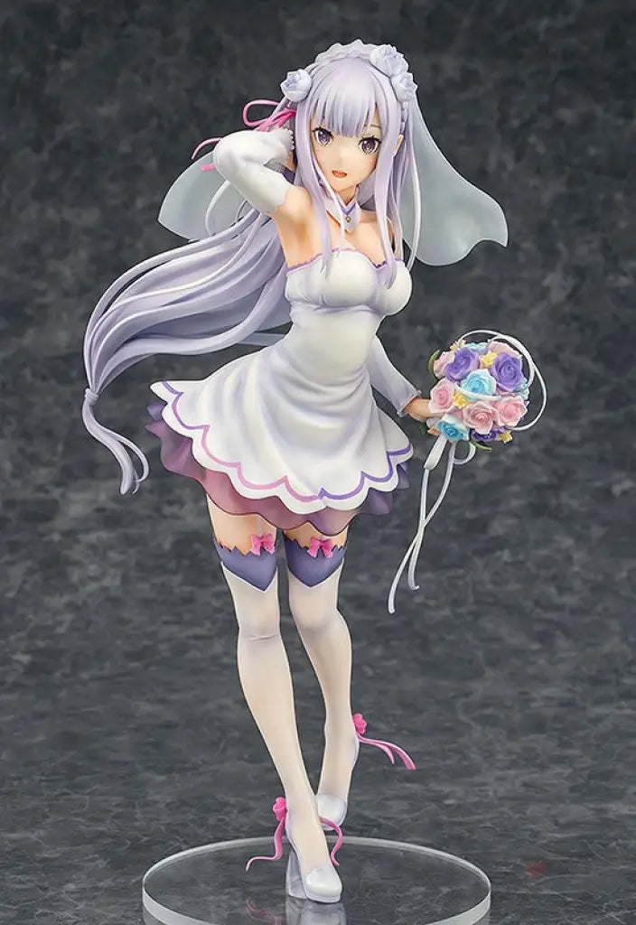 Pre Order 1/7 Emilia Wedding Ver. Re:ZERO Starting Life in Another World