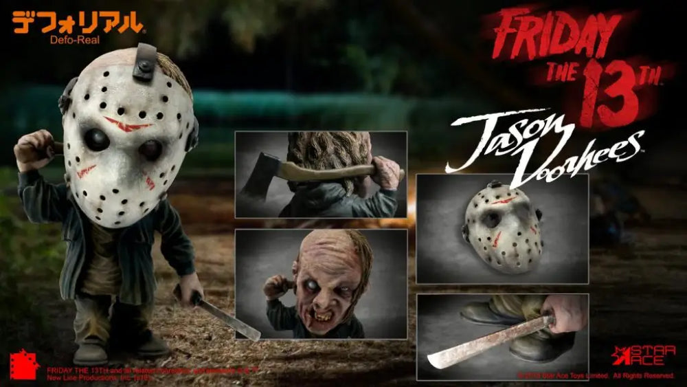 Pre Order Friday The 13th Deform Real Series Jason Voorhees - GeekLoveph