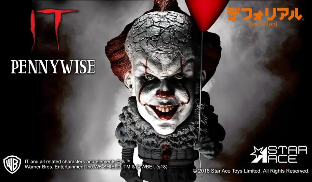 Pre Order It (2017) Deform Real Series Pennywise - GeekLoveph