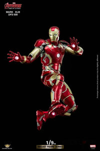 Pre Order King Arts 1/9 Diecast Figure Series DFS009 Iron Man Mark 43 Action Figure - GeekLoveph