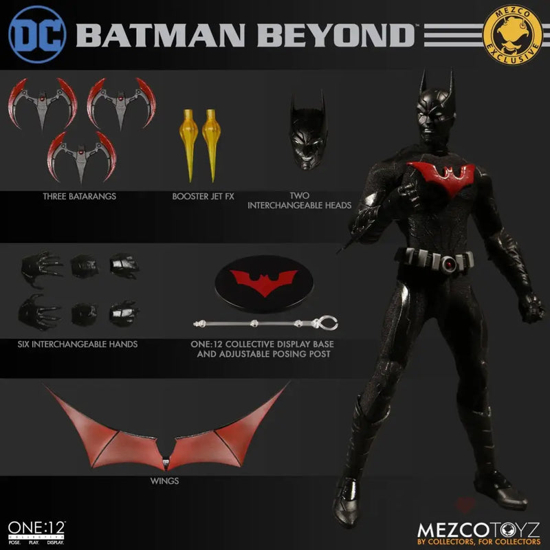 Pre Order Mezco One:12 Collective Batman Beyond Sdcc 2018 Exclusive