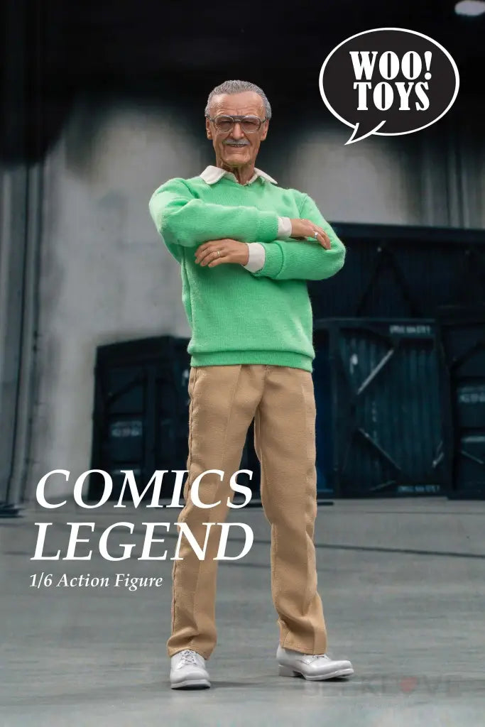 Pre Order Stan Lee WO-001 : Comic legend 1/6