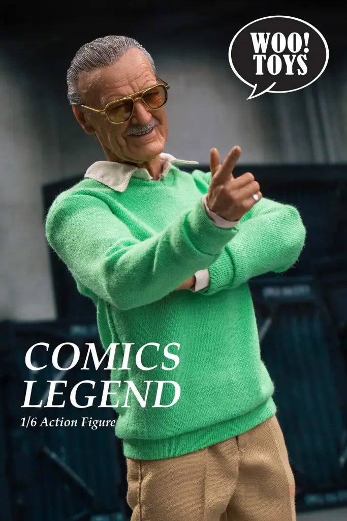 Pre Order Stan Lee WO-001 : Comic legend 1/6 - GeekLoveph