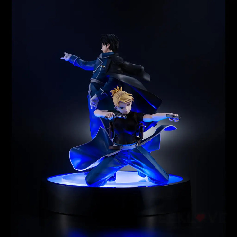 Precious G.E.M. FULLMETAL ALCHEMIST Roy Mustang & Liza Hawkeye (Repeat) statue