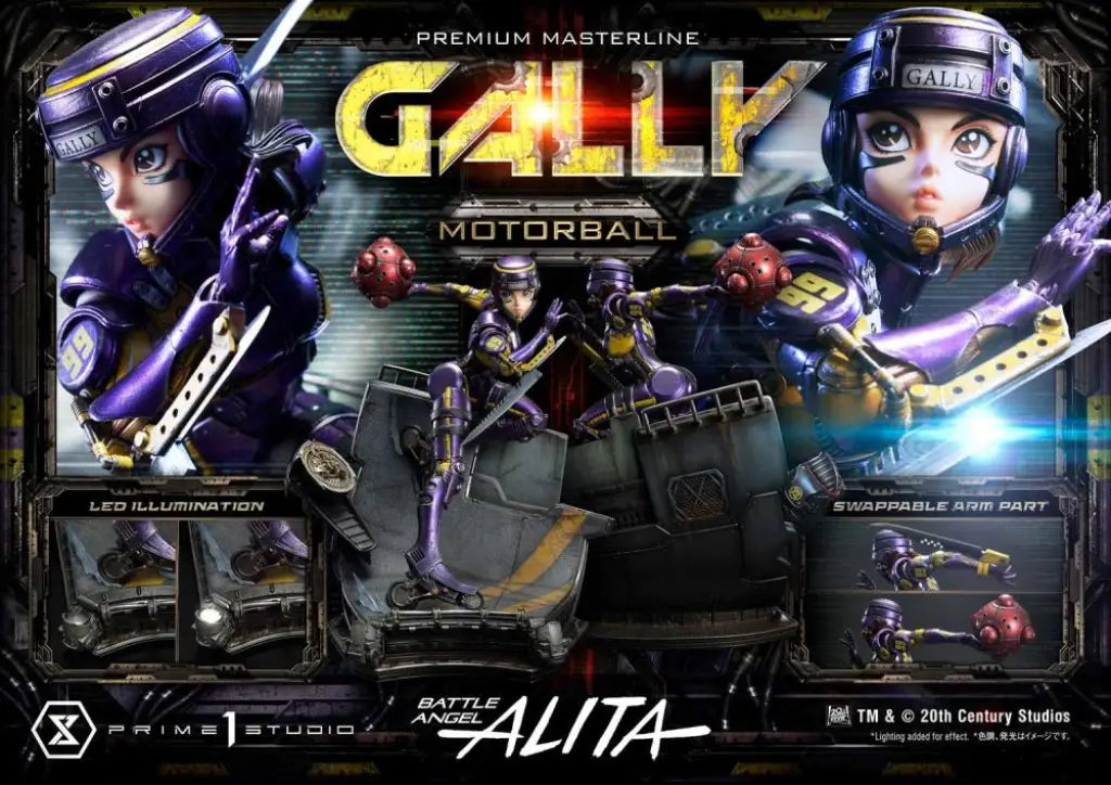 Premium Masterline Battle Angel Alita Gally Motorball Scale Figure