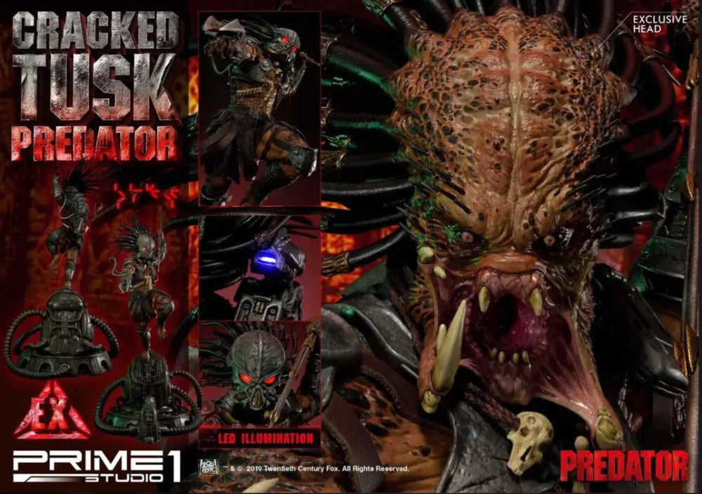 Premium Masterline Predator (Comics) Cracked Tusk Ex Version Pre Order Price